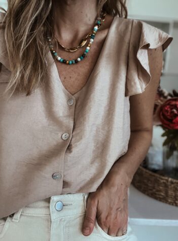 Blusa Isabella Lino