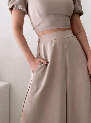 Palazo Londres Crep Lino