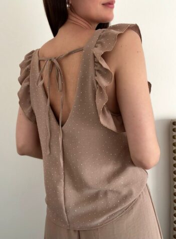 Blusa Juana strass