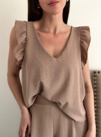Blusa Juana strass