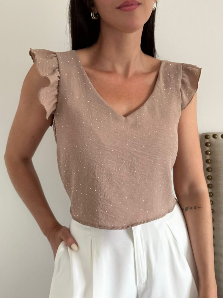 Blusa Ameli strass