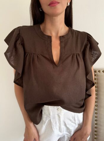 Blusa Samy Lino Premium