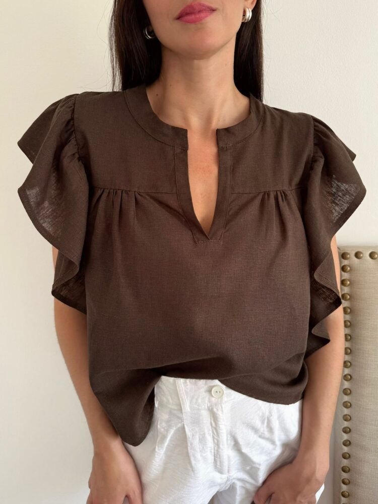 Blusa Samy Lino Premium