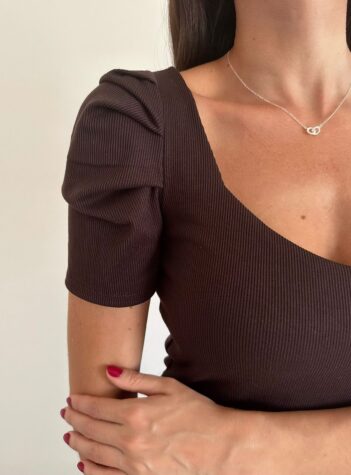 Mimi mangas corta morley Ribb Brush