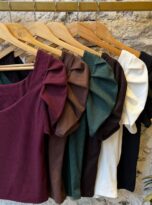 Mimi mangas corta morley Ribb Brush